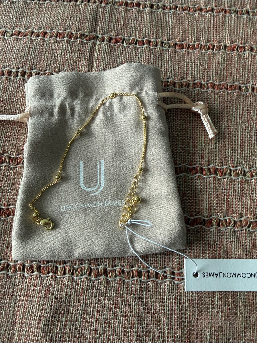 Uncommon James everyday bracelet gold new!